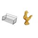 thumbnail image 1 of Figura De Pollo Feng Shui, Estatua De Gallo, Escultura De Gallo, Decoración Para El Hogar, Cumpleaños, Aniversarios, Hotel, Inauguración De La Casa., 1 of 8