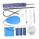 thumbnail image 5 of Kit de limpieza de clarinete Mantenimiento de mantenimiento de pasta de corcho, guantes, boquilla cepillos kit de cuidado de cuidado de saxo para, 5 of 8
