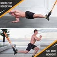 thumbnail image 3 of Bodyweight Resistance  Straps,Suspension  straps Complete  Gym Fitness Trainer kit for Full- Workout Easy Setup Gym  Outdoors, 3 of 6