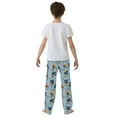 thumbnail image 5 of FORMRS Kids Pajama Pants with Pockets Size 13-14Y Boys Lounge Sleep Bottoms, Cartoon Hockey Pattern, 5 of 8