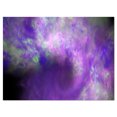 thumbnail image 2 of Perfect Light Purple Starry Sky - Abstract Canvas Art Print, 2 of 3