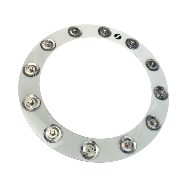 Anillo de efecto de bombo Anillos de tambor Jazze Sonido claro y nítido Accesorio de tambor de percusión Montaje de acero inoxidable Campana de efecto