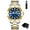 gold&blue, variant on Poedagar Luxury Quartz Man Watch Waterproof Sports Wristwatch Luminous Date Week Male Watches
