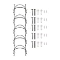 thumbnail image 2 of Estante para colgar sombreros Macarena 5 piezas montado en la pared, 2 of 8