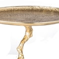 thumbnail image 3 of 28 Inch Accent Table, Artful Branchlike Frame, Silver Bird Accents, Gold, 3 of 5