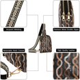 thumbnail image 5 of ALAZA Retro Chains Sling Bag for Women Men Waterproof Crossbody Chest Bags, 5 of 7