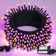 thumbnail image 2 of JMEXSUSS 200 luces LED de Halloween de color naranja y morado para exteriores, cadena de luces de Halloween conectables de 66 pies, 8 modos de luces impermeables para árbol de Halloween, enchufables p, 2 of 4