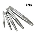 thumbnail image 1 of 5 Pcs Extracteurs de Vis Brisés Endommagés Retire-Boulon Perceuse Dénudée Extracteur de Vis Ensemble de Retire-Vis Outils d'Extraction, 1 of 8