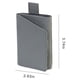 thumbnail image 2 of Men's Leather Drawstring Card Case Wallet | Tri-Fold Money Clip | Slim RFID Protection | 1 Piece | Black Gray Brown Red | 3.74x2.63in | 0.11lb | Thin Durable Design, 2 of 6