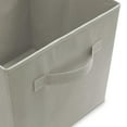 thumbnail image 3 of Set de 6 cubos de tela plegables Casafield, color gris, 3 of 7