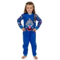 thumbnail image 3 of Sesame Street Super Grover Pajamas Toddler Fleece Zip Front Footless Sleeper, 3 of 6
