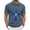 Blue, variant on Christian Waffle Shirts for Men Jesus Cross Graphic Short Sleeve Polos Regular Fit Stylish 3 Button Collared T-Shirts Birthday Gifts White S
