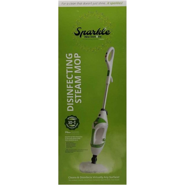 Codllyne Sparkle in Disinfecting Steam Mop Accessories Included, Easy
