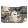 thumbnail image 6 of Yayeee Tapestry Wall Hanging for Bedroom 60" x 40" Living Room Home Wall Art Decor, Cute Ghosts, 6 of 7