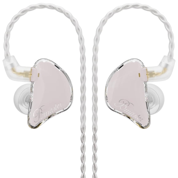BASN in Ear Monitor Headphones, Triple Driver IEM Earphones with Powerful Bass, Noise Isolation HiFi Stereo Wired Earbuds for Musicians Singers Drumm