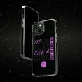 thumbnail image 6 of DistinctInk Clear Hybrid Case for Apple iPhone 14 Pro Max (6.7" Screen) - Volleyball Yes I Do Play Like a Girl - Shockproof Protection, 6 of 9