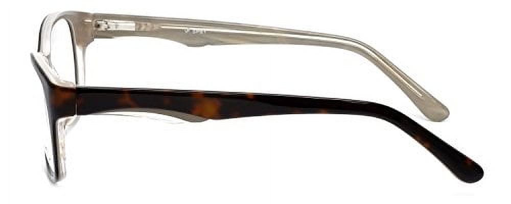 Calabria Splash 61 Designer Reading Glasses in Demi-Brown +1.50