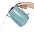 thumbnail image 6 of Open Box Haden Electric Kettle, Cordless 1.7L Hot Water Retro Boiler, Sky Blue, 6 of 11