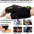 thumbnail image 3 of Guantes de ciclismo Guantes de bicicleta para hombres/mujeres - [Almohadilla de gel de 5 mm] Guantes de ciclismo Guantes de bicicleta de medio dedo Guantes de ejercicio para ciclismo/levantamiento de, 3 of 5