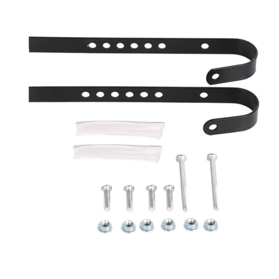 Adjustable Wire Basket Hook Bike Front Basket Hook with Mounting Hardware
