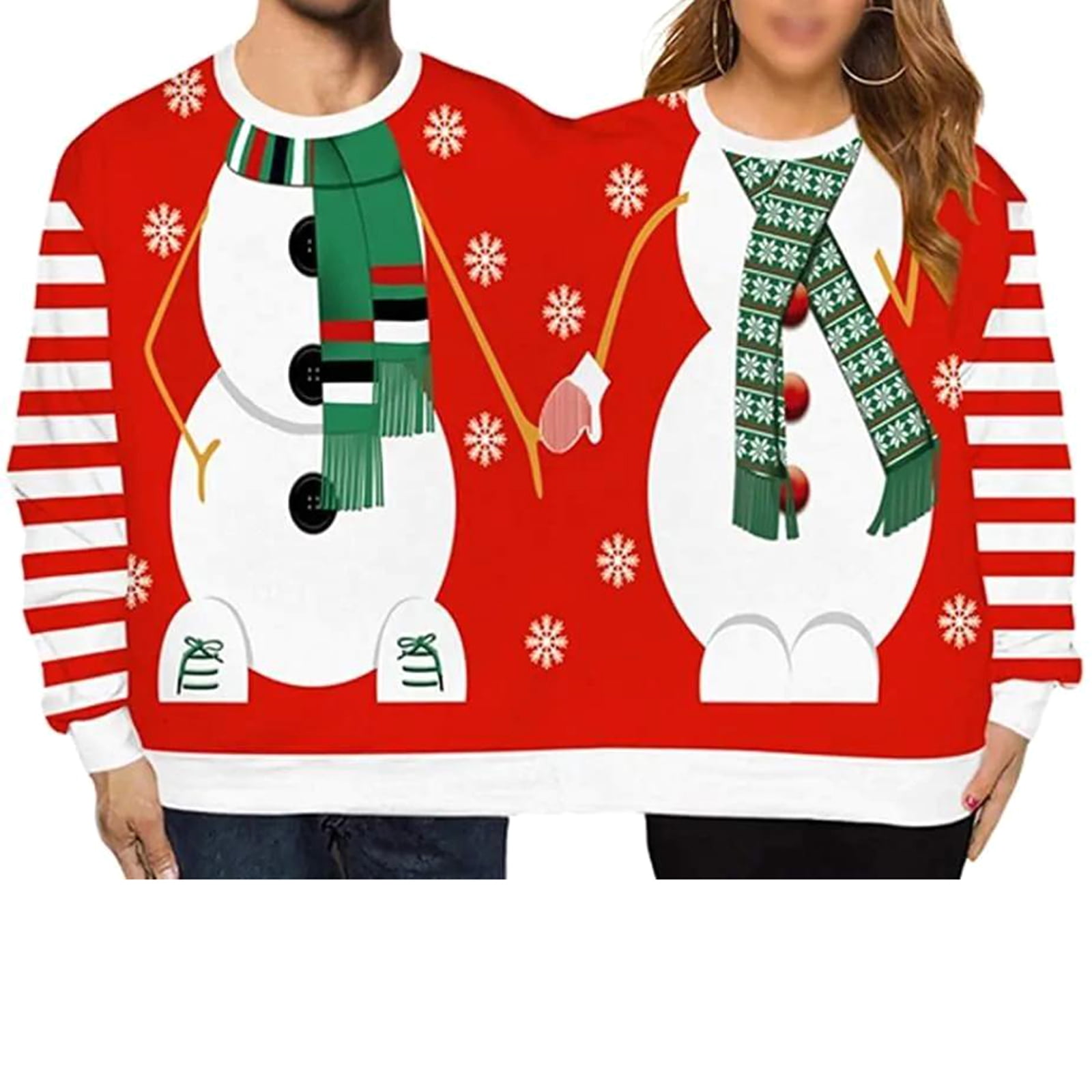 siamese twin christmas sweater