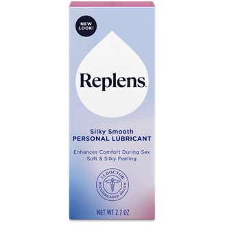replens silky smooth personal lubricant 2.7 ounce pack of 2 6 pack) Replens Silky Smooth Personal Lubricant 2.7 oz (80 mL) Each main image 0