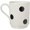 thumbnail image 4 of KATE SPADE Tasse à Pois 0,75 LB, Blanc, 4 of 5
