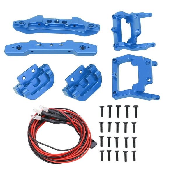 Parachoques RC 1/18 Nikou Aleación de Aluminio Traxxas Latrax Teton Azul