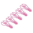 thumbnail image 1 of Bulb Shape Paper Clips, 100 Pack Non Slip Design with Storage Box, Metallic Office Supplies for Document Organization, Scrapbooking and School Craft Projects, 1 of 7