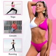 thumbnail image 5 of Glamour Boutique Gaff Thong Underwear Male Female Tucking Panties SML, Pink, 5 of 6