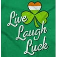 thumbnail image 2 of St Patricks Day Live Laugh Luck Bodysuit Jumper Girls Infant Baby Brisco Brands 12M, 2 of 6