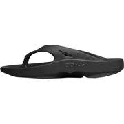 OOFOS OOriginal Recovery Sandal, Black - Women’s Size 6, Men’s Size 4
