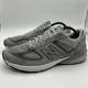 thumbnail image 2 of New Balance Shoes Mens Size 12 M 990v5 Gray Suede Running Sneakers Ultra Soft, 2 of 6