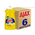 thumbnail image 3 of (6 pack) Ajax Ultra Liquid Dish Soap Lemon Scent, Super Degreaser, Mess-Free, Easy-Flip Cap, 52 fl oz Bottle, 3 of 8