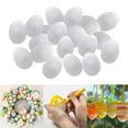thumbnail image 2 of Adornos colgantes de huevos de Pascua, bricolaje, pintura, artesanía, corona, bola de espuma decorativa para 10cm, 2 of 9
