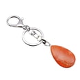 thumbnail image 1 of 1 Unid de Llavero de Aleción + Gema Artificial Organizador de llaves de Proteccion Duradero , rojo Fernando colgante de llavero de piedras preciosas, 1 of 8