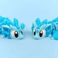 thumbnail image 4 of SHUWND Glacier Style 3D Printed Fly Dragon with Egg, Flexible Realistic Articulated Animal Fidget Toys, 4 of 6