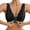 Black, variant on MEICHEN Lace Edged Push Up Bras for Women Thin Breathable No Underwire Front Closure Sports Bra Womens No Show Underwear