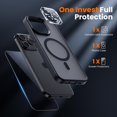 thumbnail image 2 of Funda de teléfono Toushion 3 en 1 con MagSafe para iPhone 15 Pro Max, 2 of 5