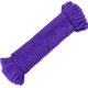 thumbnail image 1 of Cuerda trenzada de diamante, cuerda de nailon de polipropileno violeta resistente al aire libre, multiusos, paracord, para hacer nudos, fácil de usar, portátil para acampar, pescar, navegar por, 1 of 5