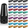 thumbnail image 1 of 40 pieces bicycle valve cap multi-colored anodized aluminum bicycle valve cap, 1 of 5