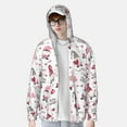 thumbnail image 2 of KLL Imprimé gnomes de la Saint-Valentin Hommes Femmes UPF 50+ Protection Solaire Veste à Capuche Extérieure Manches Longues Pêche Randonnée Performance Chemise-TG, 2 of 7