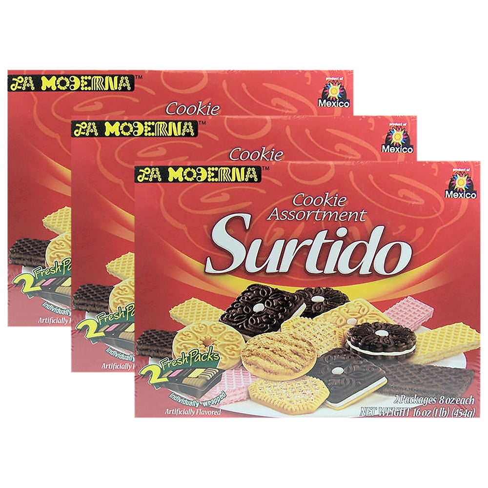 (3 Pack) Surtido Cookie Assortment, 16 oz - Walmart.com - Walmart.com