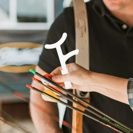 NIAIZEK Plastic Arrow Fletching Remover Archery Stripper Scraper Arrow Squaring Tool Arrow Removal Tool for Archery Practice Outdoor Hunting(5.51X3.15X0.59in)