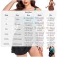 thumbnail image 4 of AnuYalue Plus Size Swim Dress Women Swimsuit One Piece Tummy Control Bathing Suits Criss Cross Swim Suits, 4 of 4