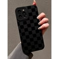 thumbnail image 1 of Checkered Print Phone Case Compatible With iPhone15/15Plus/15Pro/15Promax, 1 of 4