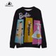 thumbnail image 3 of Sudadera con capucha estampada en 3D para mujer, nueva sudadera con capucha deportiva informal de calle con estampado de princesa Barbie, primavera/verano 2024, 3 of 5