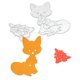 thumbnail image 1 of Cuadros Decorativos Árbol de Navidad gato troquelado plantilla DIY álbum de recortes Craft Card-164939 Tmvgtek embutido en tela, 1 of 1