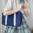 thumbnail image 5 of Japanese College Student Bags School Bag JK Commuter Bag Briefcase Anime Cospaly Costume Shoulder Tote Bags Messenger Handbags Blue, 5 of 6