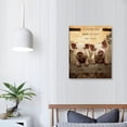 thumbnail image 3 of Inspirational Pig Wall Art Pink Pig Picture Wall Decor Rustic Pig Painting Motivational Quotes Canvas I Choose Prints Modern Framed Bedroom Bathroom Office Decor, 3 of 4